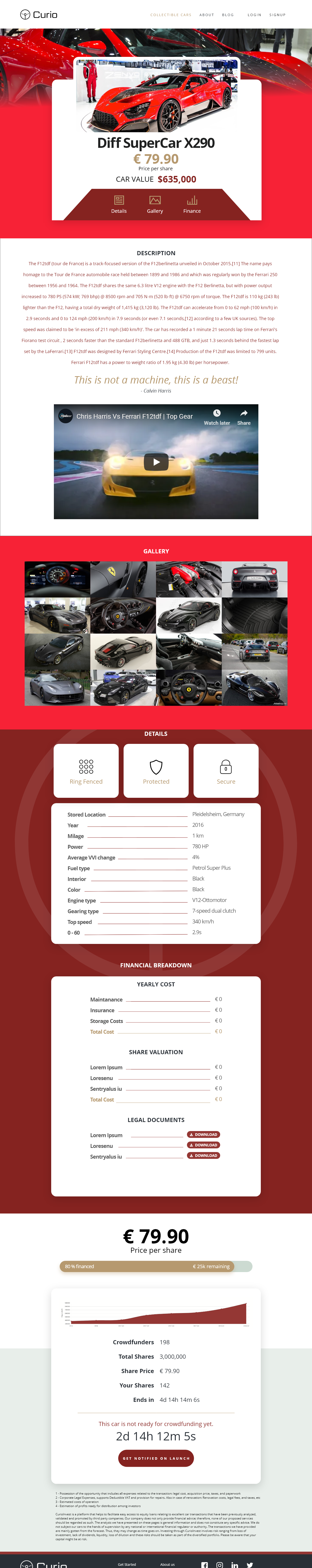 Web UI design example 9